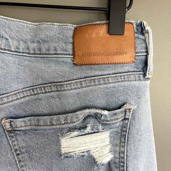 CITIZENS OF HUMANITY Emerson Jean‎ Slushie On Size 26 Boyfriend Low Rise Slouchy - Picture 12 of 16